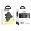 Hoco H18 Mighty one-button car holder(air outlet) black