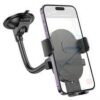 Hoco H20 Mighty one-button car holder(windshield) black