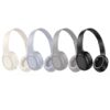 6942007601719-2 Hoco W46 Charm BT headset Light blue gray