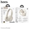 6942007601719-4 Hoco W46 Charm BT headset Light blue gray
