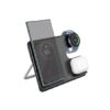 Hoco CQ2 Flash folding 3-in-1 wireless fast charger(SAM Watch) black