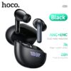 Hoco EQ5 Energy true wireless ANC+ENC noise reduction BT headset(App) black