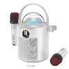 Hoco BS59 Pearlescent BT speaker with mic cold gray