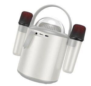 Hoco BS59 Pearlescent BT speaker with mic cold gray