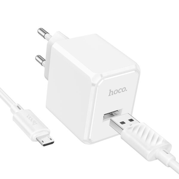 Hoco CS11A Ocean single port charger set(Type-C)(EU) black