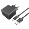 Hoco CS12A Ocean single port QC3.0 charger(EU) black