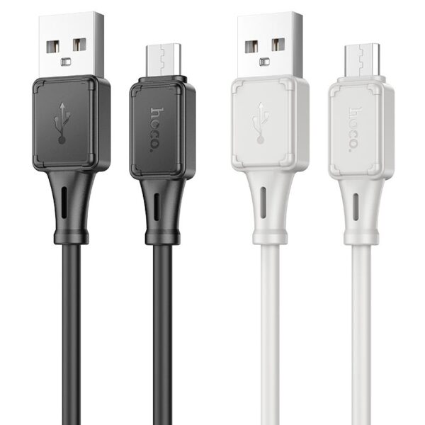 Hoco X101 Assistant silicone charging data cable Micro black