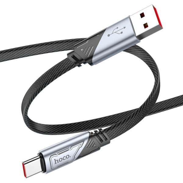 6942007605007 Hoco U119 5A Machine charging data cable Type-C black