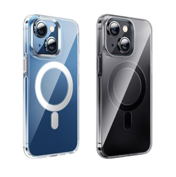 Hoco Amber magnetic protective case for iP15(AS3) transparent black
