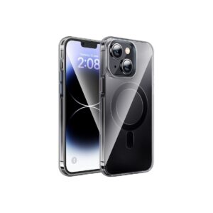 Hoco Amber magnetic protective case for iP15 Pro(AS3) transparent black