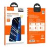 Hoco Nano 3D full screen edges protection tempered glass for iP15(A12 Plus) black