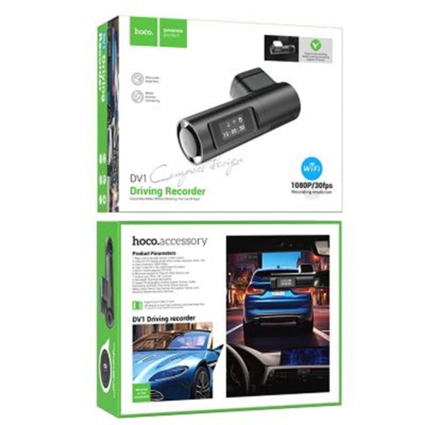 Hoco DV1 Driving recorder black