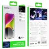 Hoco Corning original screen large arc edge tempered glass for iP15 Plus(A35) black