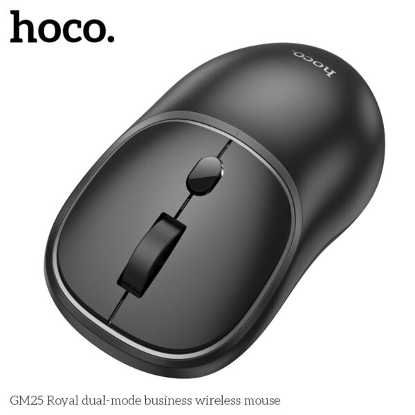 Hoco GM25 Royal dual-mode business wireless mouse romantic purple