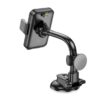 Hoco H27 Rock push-type car holder(center console) black and gray