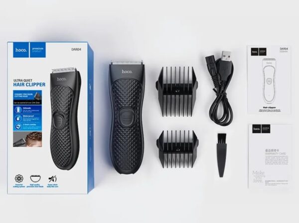 6942007609623-2 Hoco DAR04 Next electric hair cutter black