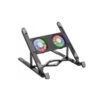 6942007610605-3 Hoco DH17 Brilliant heat dissipation folding notebook stand black