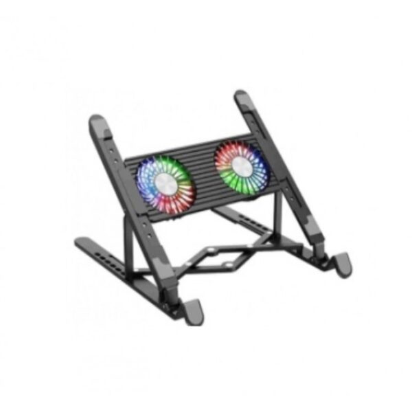 6942007610605-3 Hoco DH17 Brilliant heat dissipation folding notebook stand black
