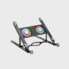 6942007610605-4 Hoco DH17 Brilliant heat dissipation folding notebook stand black