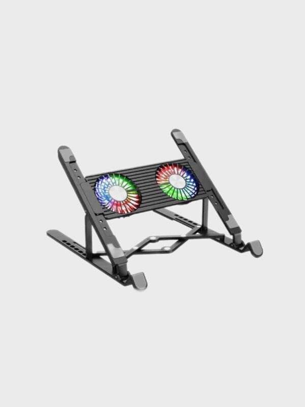 6942007610605-4 Hoco DH17 Brilliant heat dissipation folding notebook stand black