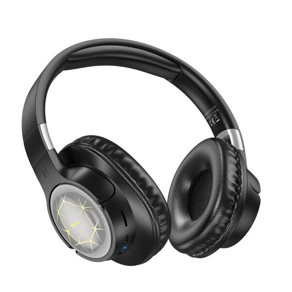 Hoco ESD19 Cool shine BT headphones with backlight black