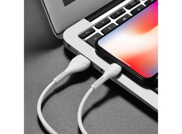 Hoco X37 Cool power charging data cable for iP(L=0.5M) white