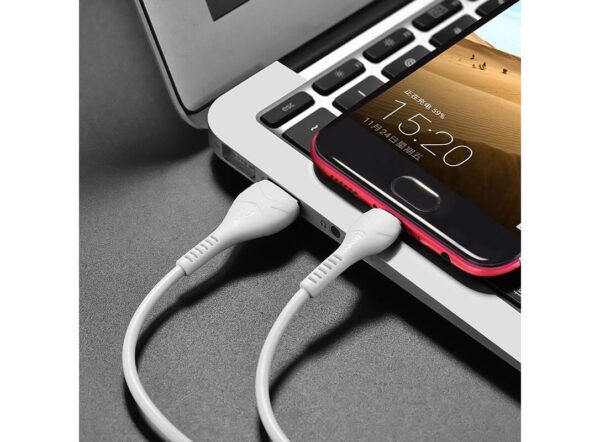 Hoco X37 Cool power charging data cable for Type-C(L=0.5M) white