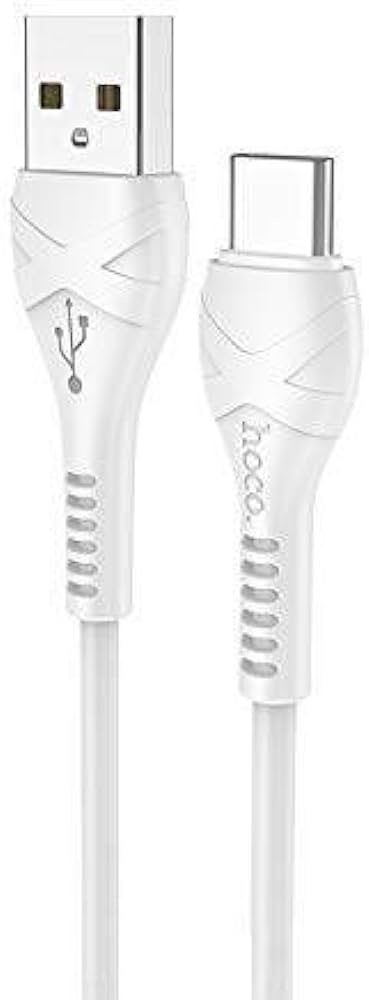 Hoco X37 Cool power charging data cable for Type-C(L=0.5M) white