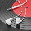6942007612661-3 Hoco M121 Bright universal earphones with microphone black