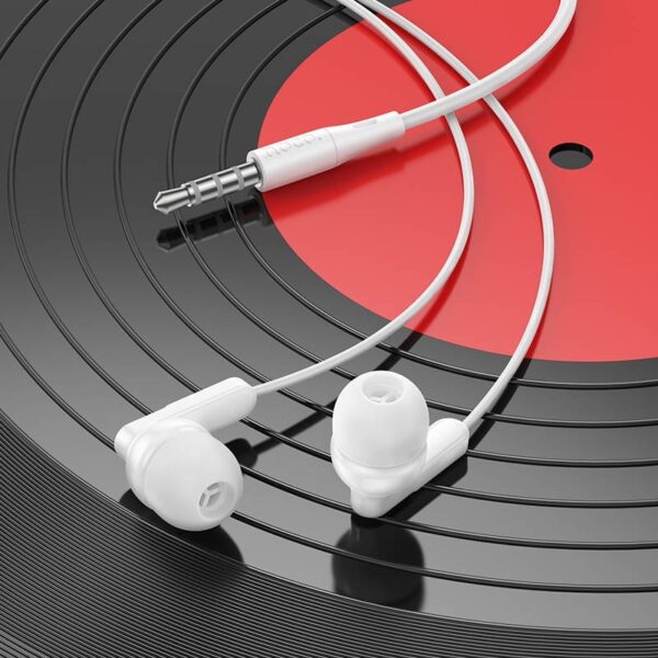 6942007612661-3 Hoco M121 Bright universal earphones with microphone black