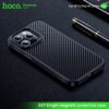Hoco Knight magnetic protective case for iP16 Pro Max(AS7) black
