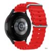 Hoco WH01 Flexible series marine double buckle silicone watchband(22mm) orange