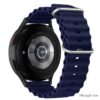 Hoco WH01 Flexible series marine double buckle silicone watchband(20mm) midnight blue