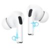 Hoco EW63 true wireless ANC noise reduction BT headset white