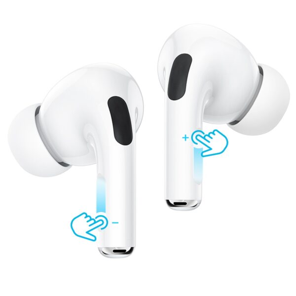 Hoco EW63 true wireless ANC noise reduction BT headset white