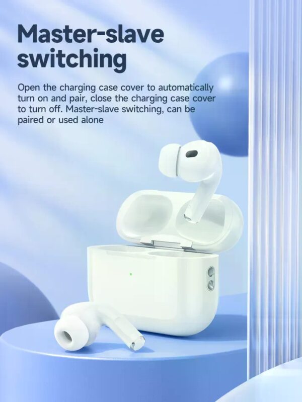 Hoco EW63 true wireless ANC noise reduction BT headset white