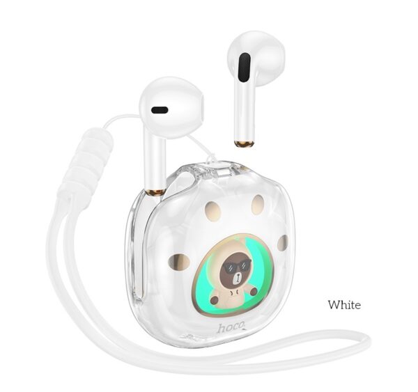 6942007618946 Hoco DES36 Cool Bear BT headset white