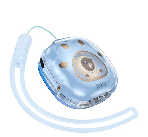 6942007618953 Hoco DES36 Cool Bear BT headset blue