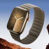 Hoco AS100 Woven fabric magnetic watchband for iWatch(42/44/45/49mm) dark gray