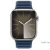 Hoco AS100 Woven fabric magnetic watchband for iWatch(42/44/45/49mm) pacific blue