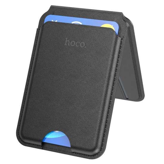 Hoco GT3 Idol multifunctional magnetic card holder black