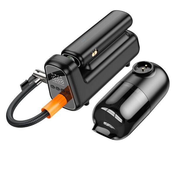 Hoco DPH05 Cool clean 5-in-1 multifunctional vacuum cleaner＆air pump black