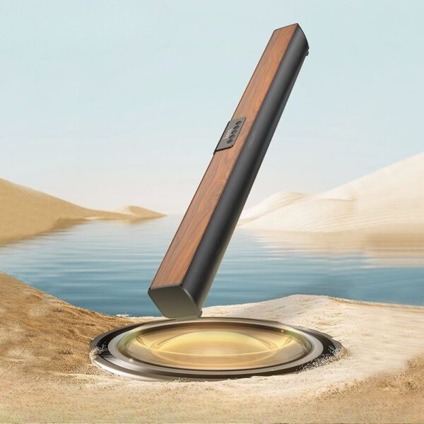 6942007621878-2 Hoco DS56 Bamboo atmosphere light speaker(EU) brown