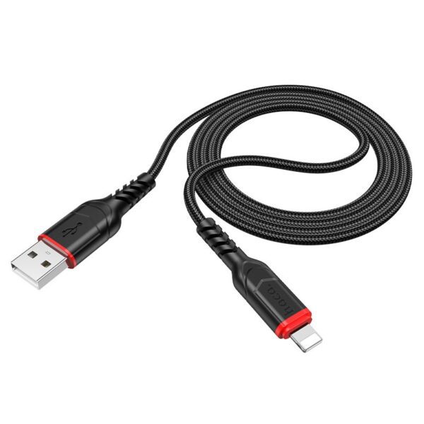 Hoco X59 Victory charging data cable iP(L=3M) black