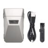 Hoco HP31 zinc alloy double-razor shaver metal gray