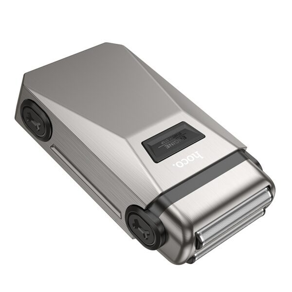 Hoco HP31 zinc alloy double-razor shaver metal gray