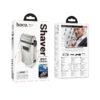 Hoco HP31 zinc alloy double-razor shaver metal gray