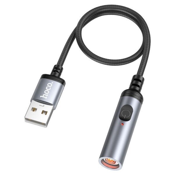 6942007625555-3 Hoco UA30 USB mini cigarette lighter black