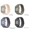 6942007626507-2 Hoco iWatch WA25 Original series nylon strap(38/40/41mm) dynamic royal blue with orange