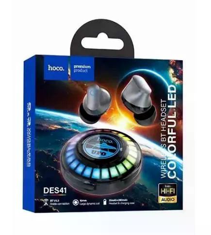 6942007627139-3 Hoco DES41 Cool Magic BT headset black